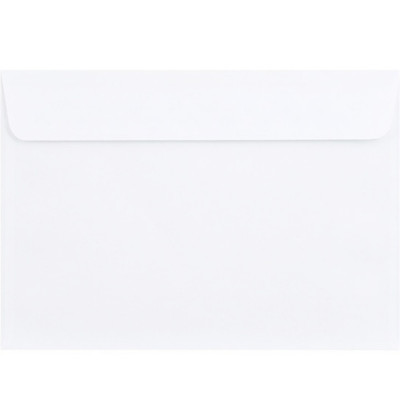 Boríték LC/6 szilikonos bélésnyomott 114x162mm Bluering® fehér