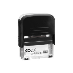 Bélyegző C30 Colop fekete átlátszó ház/fekete párna Bélyegző és kelléke Colop