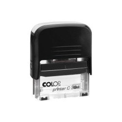 Bélyegző C30 Colop fekete átlátszó ház/fekete párna Bélyegző és kelléke Colop