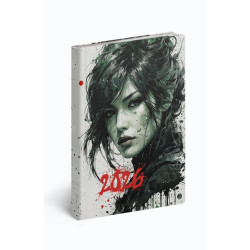 Zsebnaptár álló Fiestina hölgyeknek B/6, heti woman Realsystem 2026. Zsebnaptár Realsystem