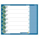 Diák zsebkönyv 125mmx205mm, fehér lapokkal 2025/2026 cyberpunk Realsystem