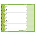 Diák zsebkönyv 125mmx205mm, fehér lapokkal 2025/2026 foci Realsystem