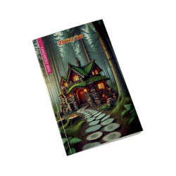 Diák zsebkönyv 125mmx205mm, fehér lapokkal 2025/2026 meseház Realsystem Diák zsebkönyv Realsystem