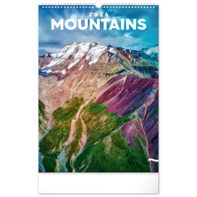 Falinaptár képes  330×460mm Mountains  Realsystem 2026.