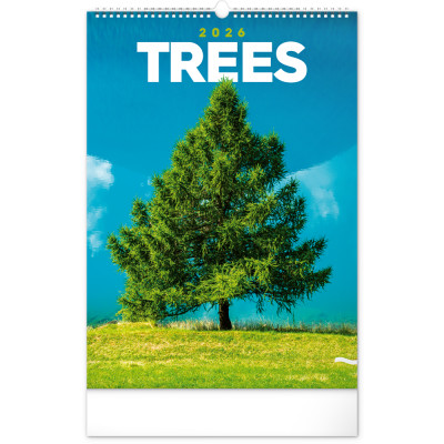 Falinaptár képes  330×460mm Trees  Realsystem 2026.