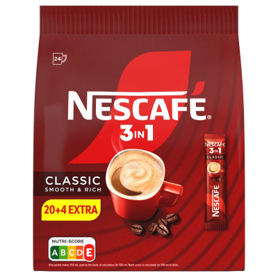 Kávé instant 3in1 Classic 24x16,5g Nescafé