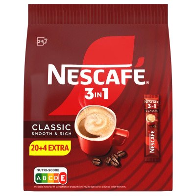 Kávé instant 3in1 Classic 24x16,5g Nescafé