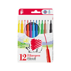 Rostirón, filctoll vízbázisú Süni Ico 300 12 klf.szín Filctoll Ico