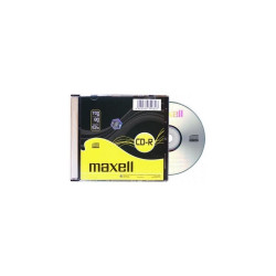 CD-R80 Maxell CD lemez 52x Slim tok CD, DVD Maxell