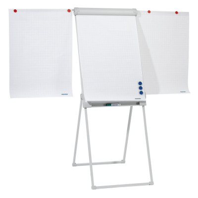 Flipchart tábla 67x95cm, mágneses, 2 db segédkarral, Proline  FC84 Franken