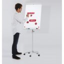 Flipchart tábla mobil 68x105cm, mágneses 5 görgős gurítható ValueLine  EL-FC31 Franken