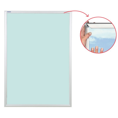 Plakátkeret A2, alumínium keret kültéri  BS1703 Franken