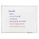 Fehértábla mágneses alukeretes,zománcozott,antimikrobiális 90x120cm,ValueLine SC3803 Franken