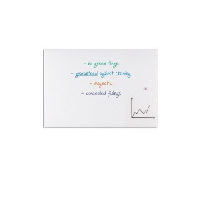 Mágneses üvegtábla 65x100cm, alukeretes ValueLine  GTL6510009 Franken