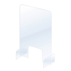 Védőfal asztali 49,5x84,5 átlátszó  SSW5085 Franken Védőfal Franken