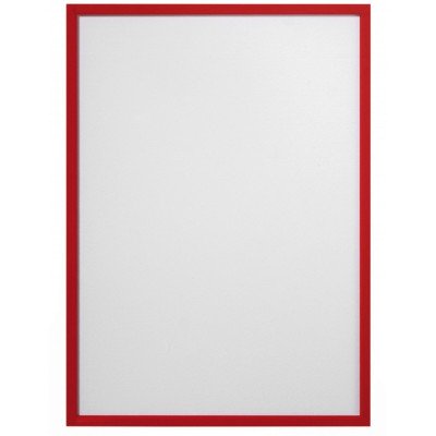 Infókeret A3, mágneses ITSA3M 01 Franken piros