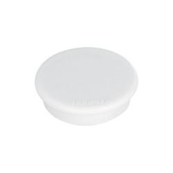 Mágnes 38mm, erősség: 1500 g. HM38 09 Franken 10 db/csomag, fehér Táblamágnes Franken