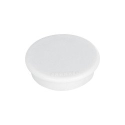 Mágnes 38mm, erősség: 1500 g. HM38 09 Franken 10 db/csomag, fehér Táblamágnes Franken