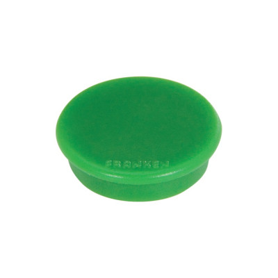Mágnes 38mm, erősség: 2500 g. HMS36 02 Franken 10 db/csomag, zöld