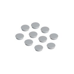 Mágnes 38mm, erősség: 2500 g. HMS36 12 Franken 10 db/csomag, szürke Táblamágnes Franken