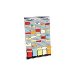 Tervezőtábla heti 5 napos 31,5 x 49 cm,  PV-SET1 Franken Fehér tábla Franken