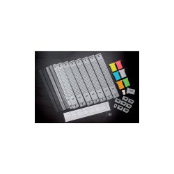 Tervezőtábla heti 7 napos 47,4 x 49 cm,  PV1020 Franken Fehér tábla Franken