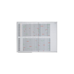Tervezőtábla éves 120 x 90 cm,  SJPC1235 Franken Fehér tábla Franken