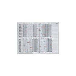 Tervezőtábla éves 120 x 90 cm,  SJPC1235 Franken Fehér tábla Franken