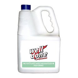 Mosogatószer 5 liter kézi fertőtlenítő hatással Well Done Fresh Orange Kézi mosogatás Well Done