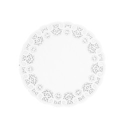 Tortacsipke kerek átmérő: 28 cm 100 db/csomag fehér Asztali kiegészítők, kellékek Egyéb