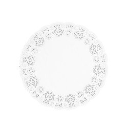 Tortacsipke kerek átmérő: 28 cm 100 db/csomag fehér Asztali kiegészítők, kellékek Egyéb