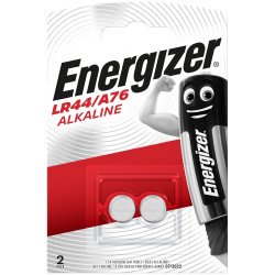 Elem gombelem AG13 LR44 alkáli 2 db/csomag, Energizer Elem, akkumulátor, töltő Energizer