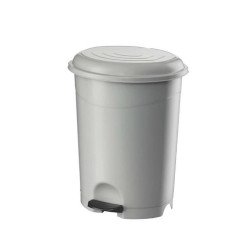 Szemetes kuka pedálos műanyag 12 literes fehér UP126-001 Papírkosár, szemetes Planet