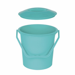 Vödör 10 literes műanyag fedéllel Vödrök, lapátok Il-pe