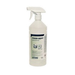 Fertőtlenítő hatású tisztítószer szórófejes 1 liter Food-Sept Fertőtlenítő tisztítószer és adalék Innoveng
