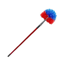 Pókhálózó kefe teleszkópos nyéllel gömb Partvis, seprű, kefe, padozat Egyéb