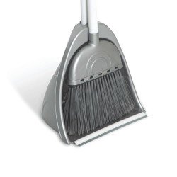 Szemetes lapát műanyag álló + partvis UP752 Vödrök, lapátok Planet