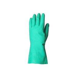 Gumikesztyű vegyszerálló M Nitril zöld_Eurotechnique Gumikesztyű Egyéb