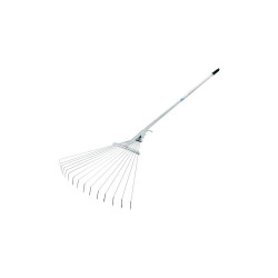 Lombseprű fém állítható fej fém nyél Partvis, seprű, kefe, padozat Egyéb