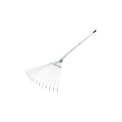 Lombseprű fém állítható fej fém nyél Partvis, seprű, kefe, padozat Egyéb