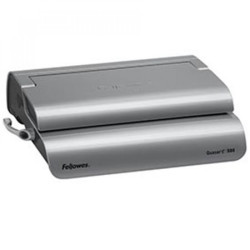 Spirálozógép, műanyag spirálkötéshez, elektromos, 500lap, Fellowes® Quasar-E Spirálozógép Fellowes