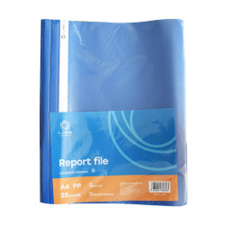 Gyorsfűző műanyag A4, PP Bluering® kék Gyorsfűző műanyag Bluering