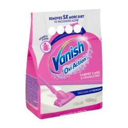 Szőnyeg- és kárpittisztító por 650 g Vanish Oxi Action Szőnyeg- és kárpittisztítás Vanish