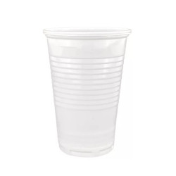 Pohár 2 dl műanyag 100 db/csomag átlátszó Asztali kiegészítők, kellékek Egyéb