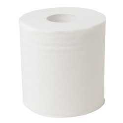 Kéztörlő 2 rétegű tekercses átmérő: 19 cm 100% cellulóz 6 tekercs/karton Millena hófehér Papírtörlők Millena