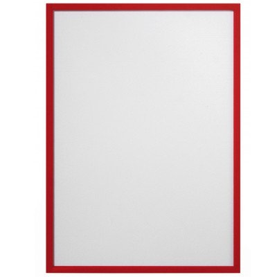 Infókeret A4, mágneses ITSA4M 01 Franken piros