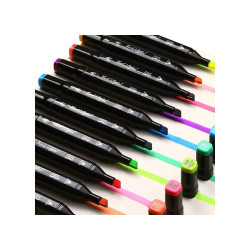 Kétvégű kreatív marker készlet, 168 klf.szín Permanent marker Egyéb