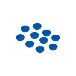 Mágnes 32mm, erősség: 800 g. HM30 03 Franken 10 db/csomag, kék Táblamágnes Franken