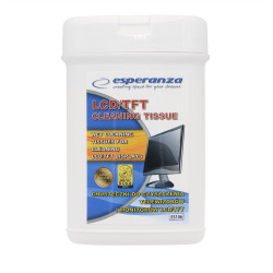 Monitor tisztító kendő 100 db Esperanza ES106 Tisztító kendő számtech Esperanza