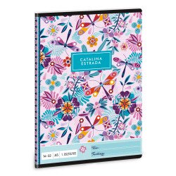 Füzet iskolai A5, 32lap, vonalas 14-32 1.osztályos Ars Una CATALINA (5094) 21 10db/csomag Iskolai füzet Ars Una